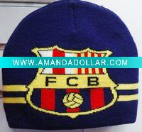 sports scarf and hat