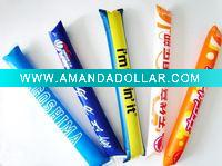 Wholesale pe inflatable stick ,pvc inflatable stick ,plastic inflatable stick