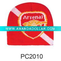 Wholesale sport beanie with embroidery