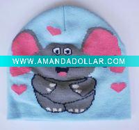 kids knitting hat