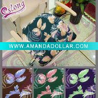 Solid Polyester Dining Room Chair Cover