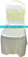 satin chair cover