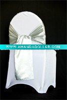 satin chair sash