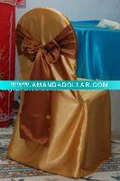 satin chair cover