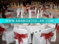 poly chair cover