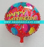 Wholesale promotion aluminum foil balloon