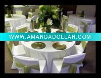poly chair cover