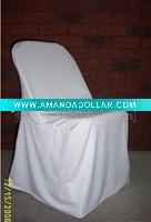 poly folding chair cover