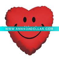 Wholesale smile 18" mylar balloon