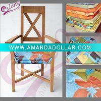 Solid Polyester Dining Room Chair Cover