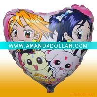 Wholesale 18" mylar balloon heart shape