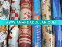 gift wrapping paper