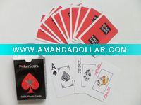 Wholesale 100% new plastic playing cards , PVC , Promotional plastic playing cards