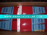 Wholesale Colorful Crepe Paper for gifts packaging