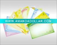 color paper card