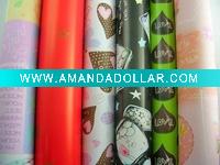 prined wrapping paper