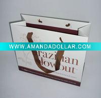 Wholesale white food packaging gift bag