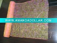 flower wrapper crush organza