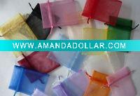 different size of organza pouch