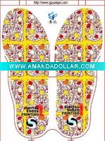 Transfer printing shoe-pad