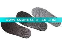 Durable rubber outsole