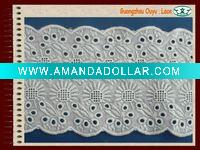 white embroidery lace