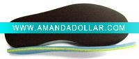 Wholesale Double color and double density pu insoles