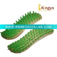 Wholesale plastic hair shoe brush(CLCB-2035)