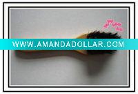 wooden shoe brush