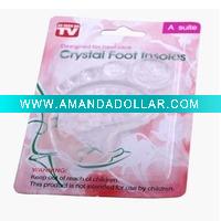 Wholesale crystal foot insoles