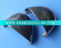 Aluminum toe cap for safety shoes