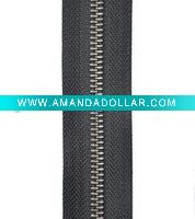 Light Pewter Zipper