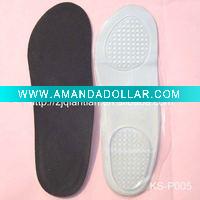 Leather boot insole