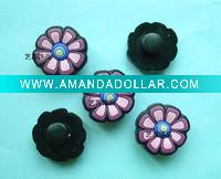 Wholesale Soft PVC fashion shoe decoration