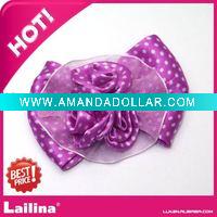 Wholesale Fabric Bow Brooch / bow shoe flower