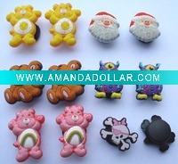 Wholesale Fashion & Beautiful pvc shoe button