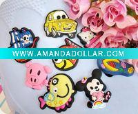 PVC clog shoe charm