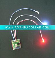 Waterproof decorative flashing LED shoe light