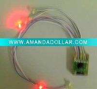 Wholesale shoes decoration glow light