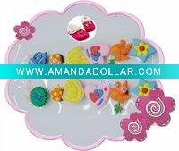 3D pvc clog shoe charm