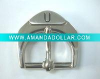 Wholesale zinc alloy or brass shoe buckle with plating chrome