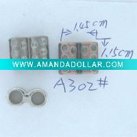 Wholesale 2011New style platind nickel shoe buckle
