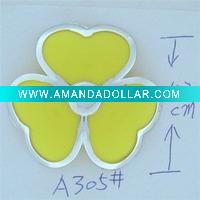 Wholesale 2011 New style high-quality plastic hot shoe flower