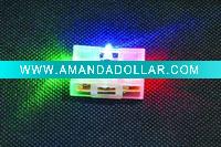 Wholesale flashing shoe light ($0.08/pc blue-red-yellow)