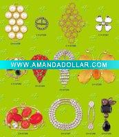 Wholesale Fashion Acrylic / Rhinestone Ornament for Shoes