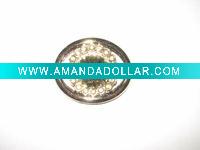 Wholesale shoes buckle with big glass