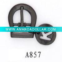 Wholesale most fashion boot shoe buckle with rhinestone