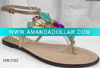 2011 latest lady's sandals chain