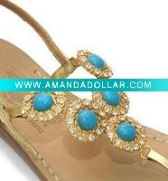 Wholesale 2011 The most fashion shoe buckle with rhinestone and acrylic