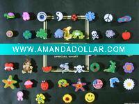 Wholesale new design plastic shoe buckles